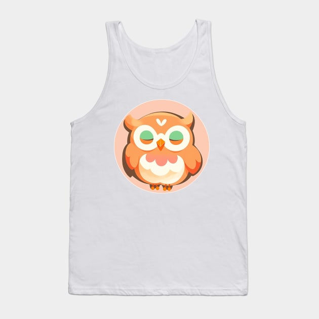 Owl Tank Top by Underground Cargo